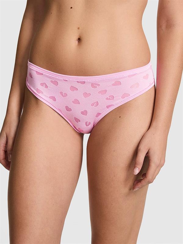 Pink Pamuklu Cheeky Kulot