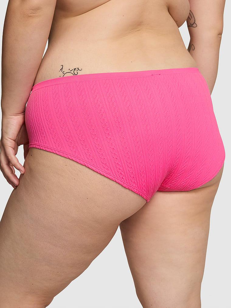 Pink Seamless Hiphugger Kulot arka görünümü