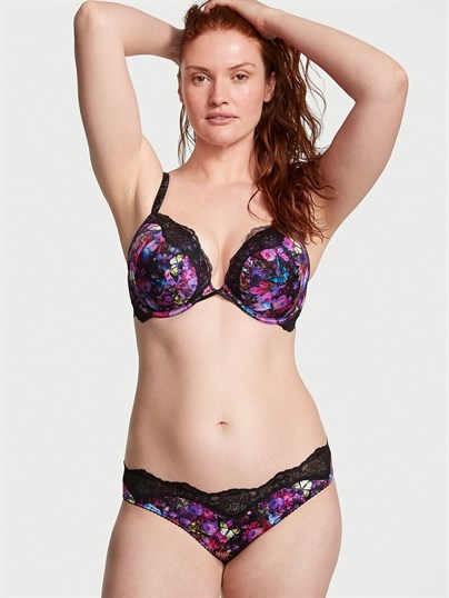 Işıltılı Brazilian Cut Out Kulot