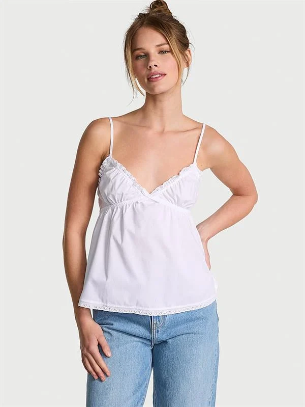 Pink Cloud Poplin Ust ön görünüm