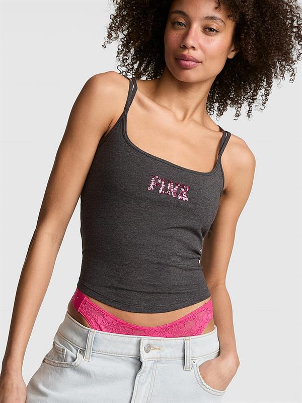 Pink All Day Cotton Askili Atlet ön görünüm