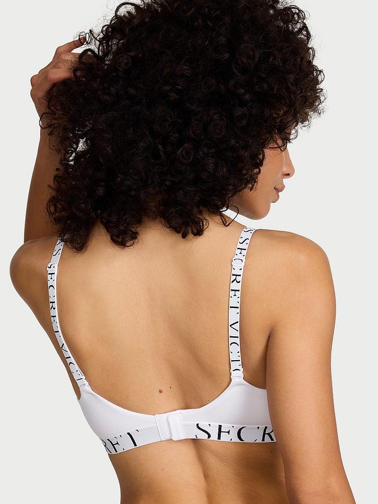 Perfect Shape Pamuklu Logo Detayli Push Up Sütyen arka görünüm