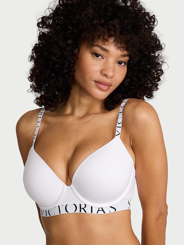 Perfect Shape Pamuklu Logo Detayli Push Up Sütyen