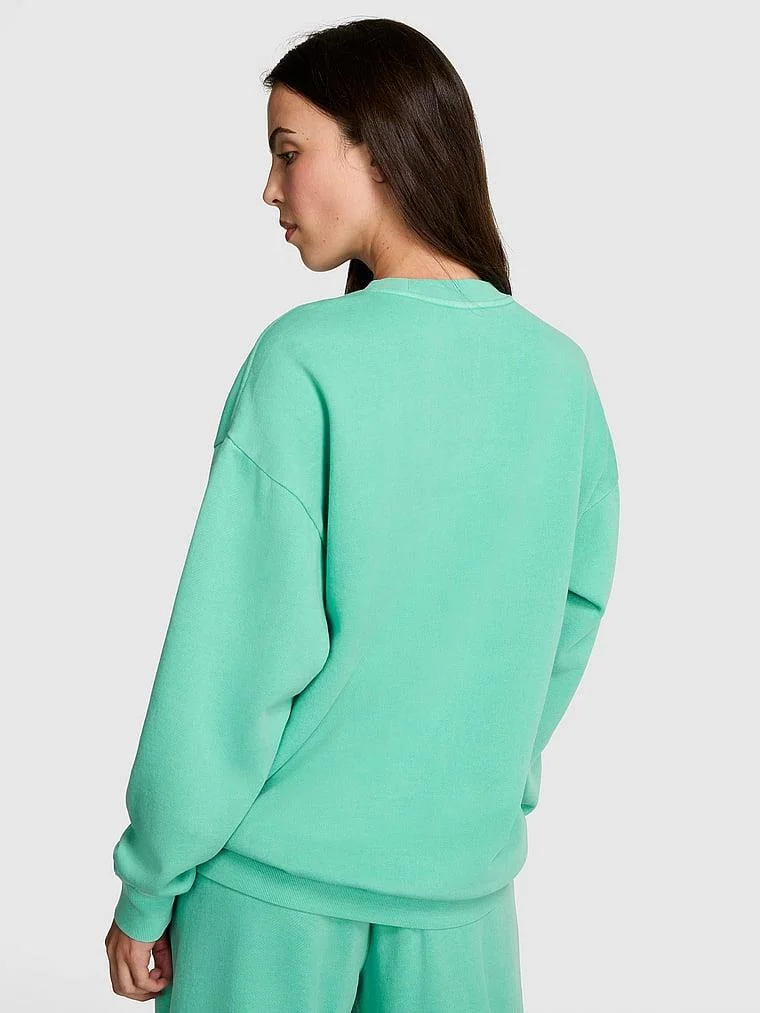 Pink Ivy Oversize Bisiklet Yaka Sweatshirt arka görünüm