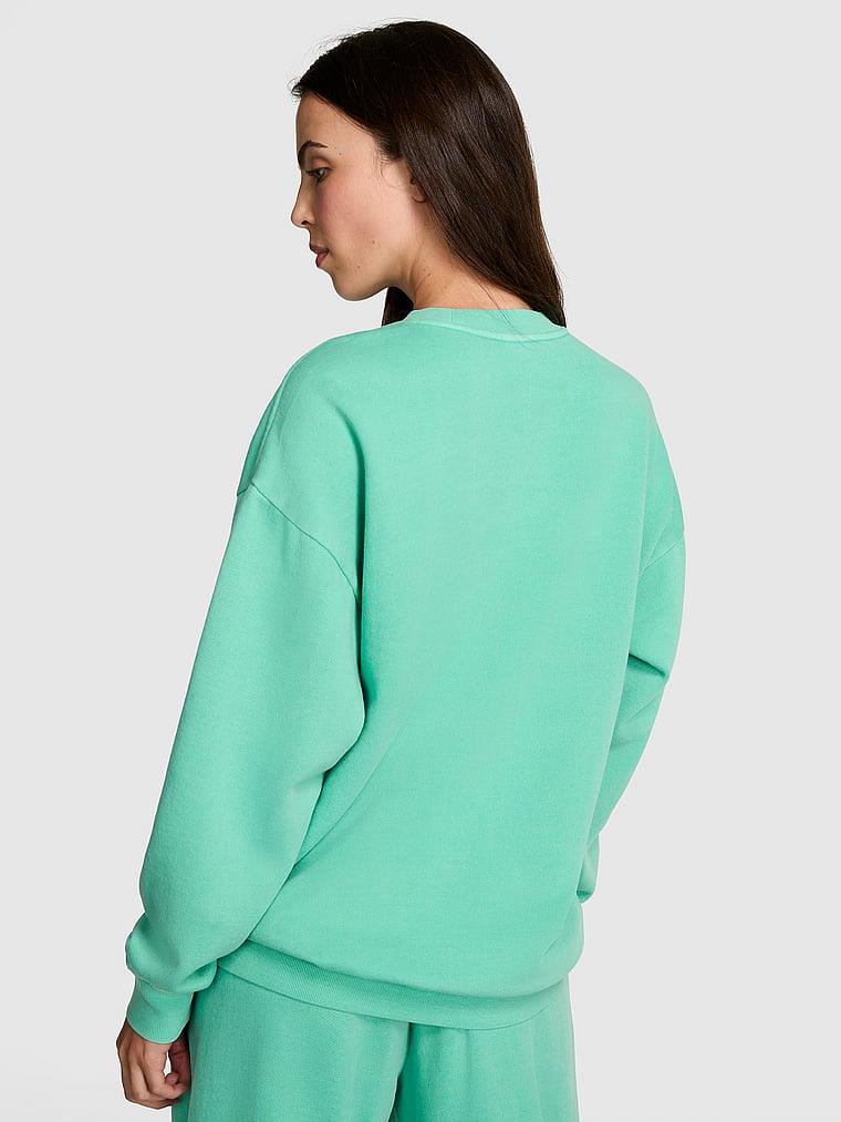 Pink Ivy Oversize Bisiklet Yaka Sweatshirt arka görünümü