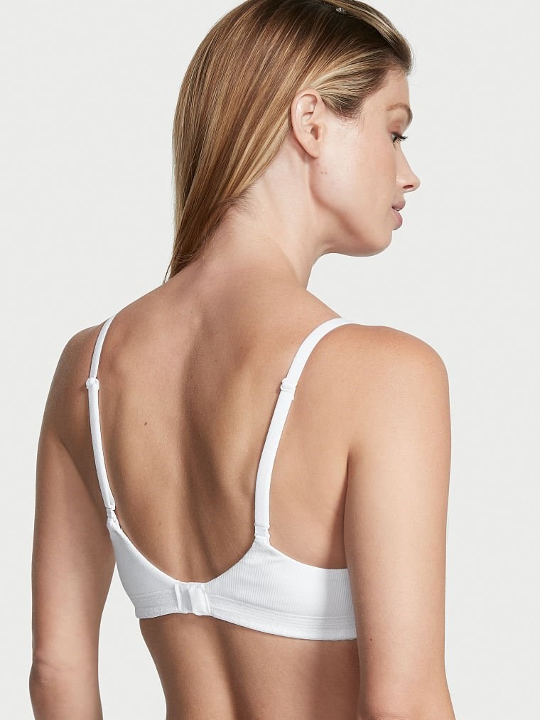 The T Shirt Push Up Toparlayici Sütyen Pamuk arka görünüm