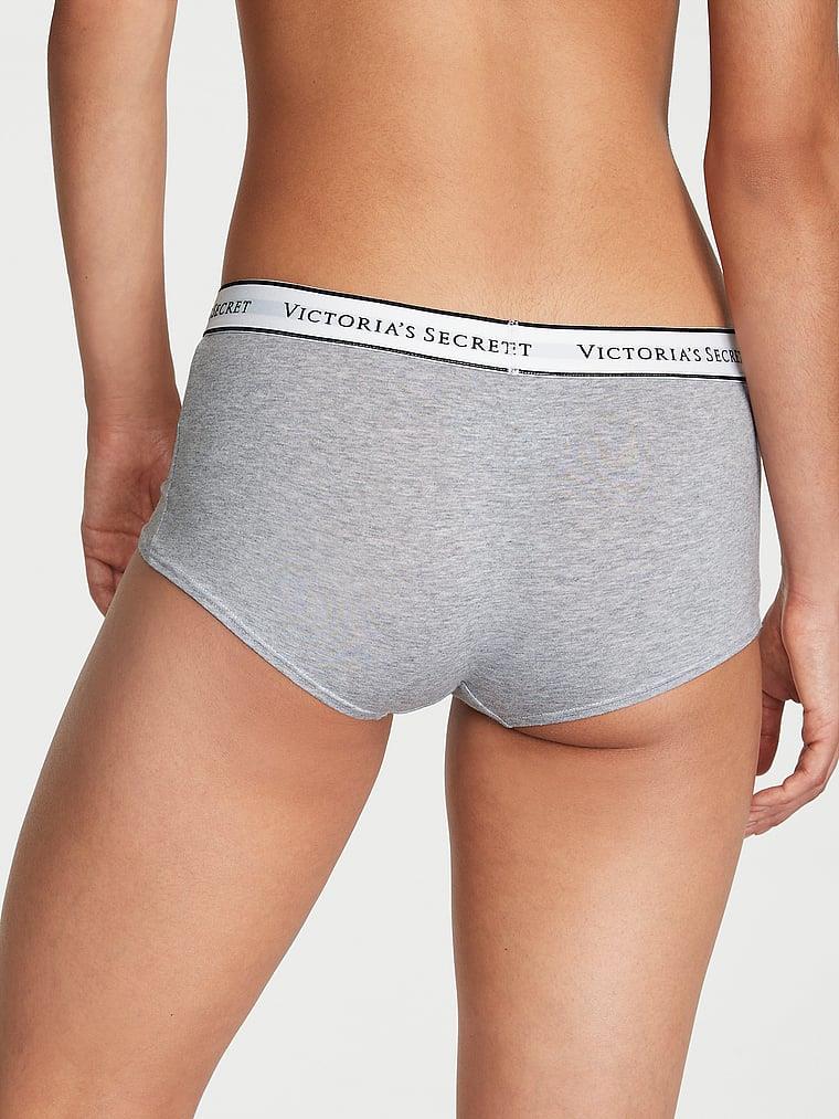 Logolu Pamuklu Boyshort Kulot arka görünümü