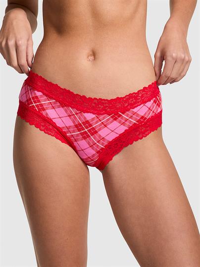 Pink Wink Dantelli Cheeky Kulot ön görünüm