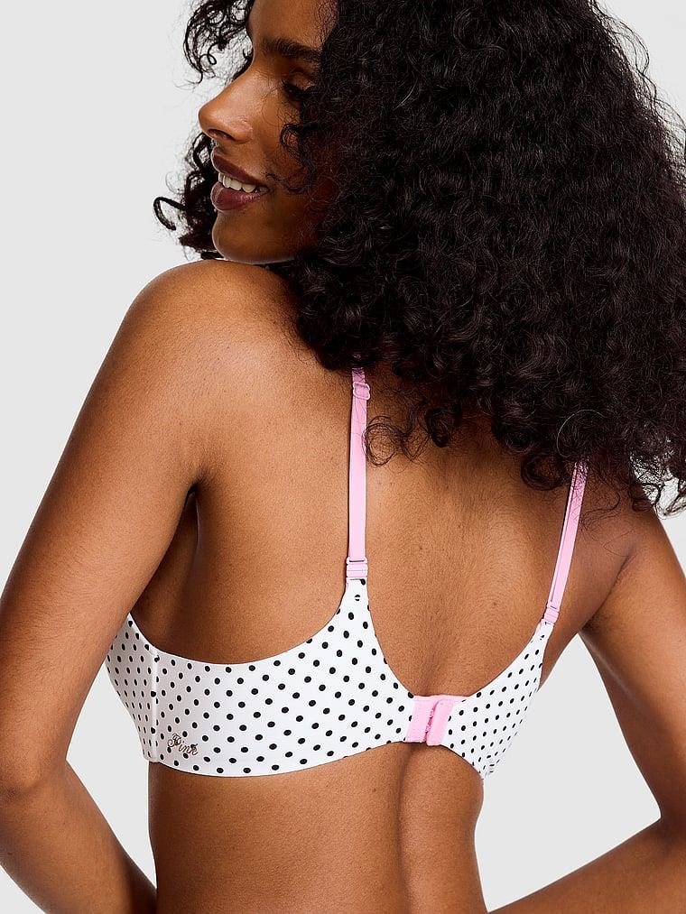 Pink Marshmallow Push Up Balensiz Rahat Sütyen arka görünümü