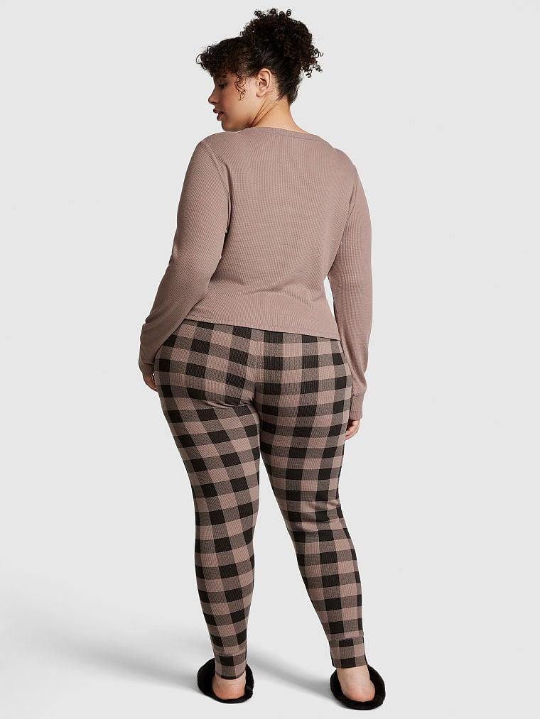 Pink Termal Pijama Takimi arka görünümü