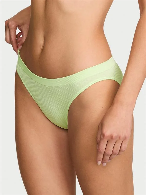 Seamless Ince Ribanali Bikini Kulotu