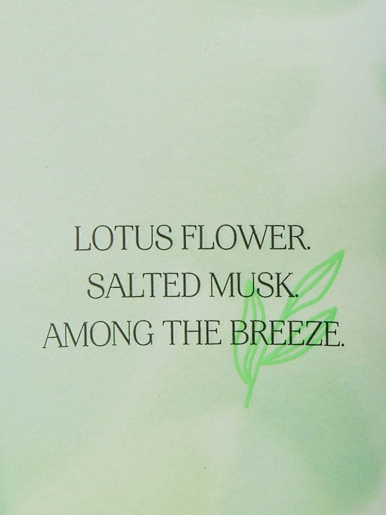 Limited Edition Lush Air Vücut Losyonu arka görünüm