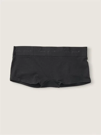 Pink Logo Boyshort Kulot