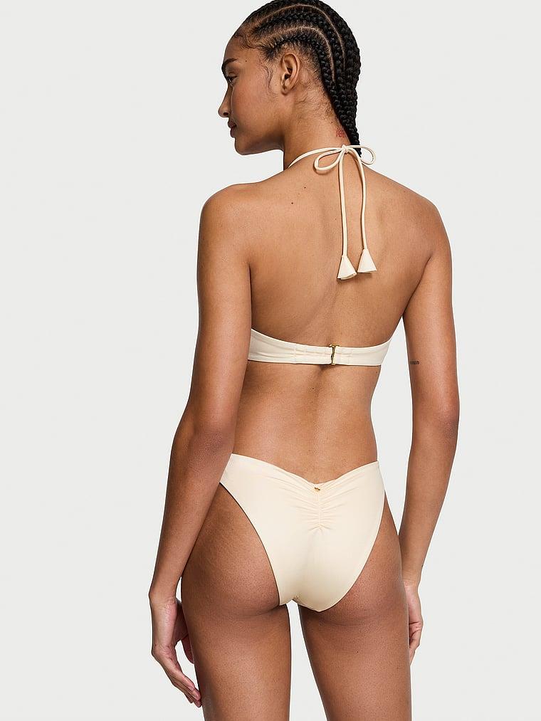 Cicek Detayli Brazilian Bikini Alti arka görünümü
