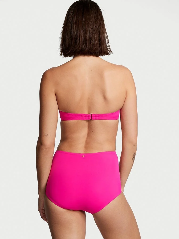 Buzgulu Askisiz Bikini Ustu arka görünüm