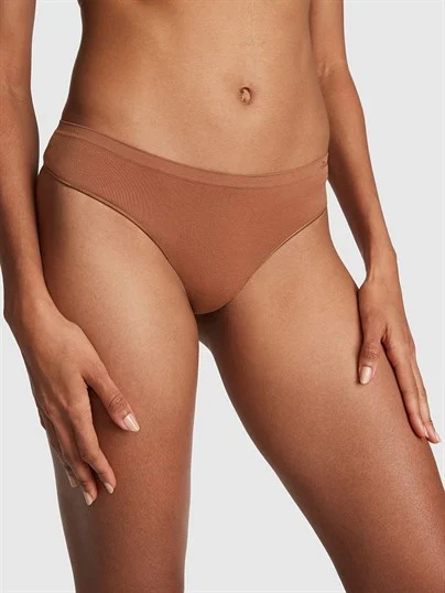 Pink Seamless Tanga