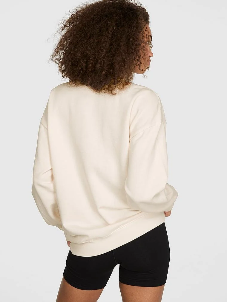 Pink Ivy Oversize Bisiklet Yaka Sweatshirt arka görünümü