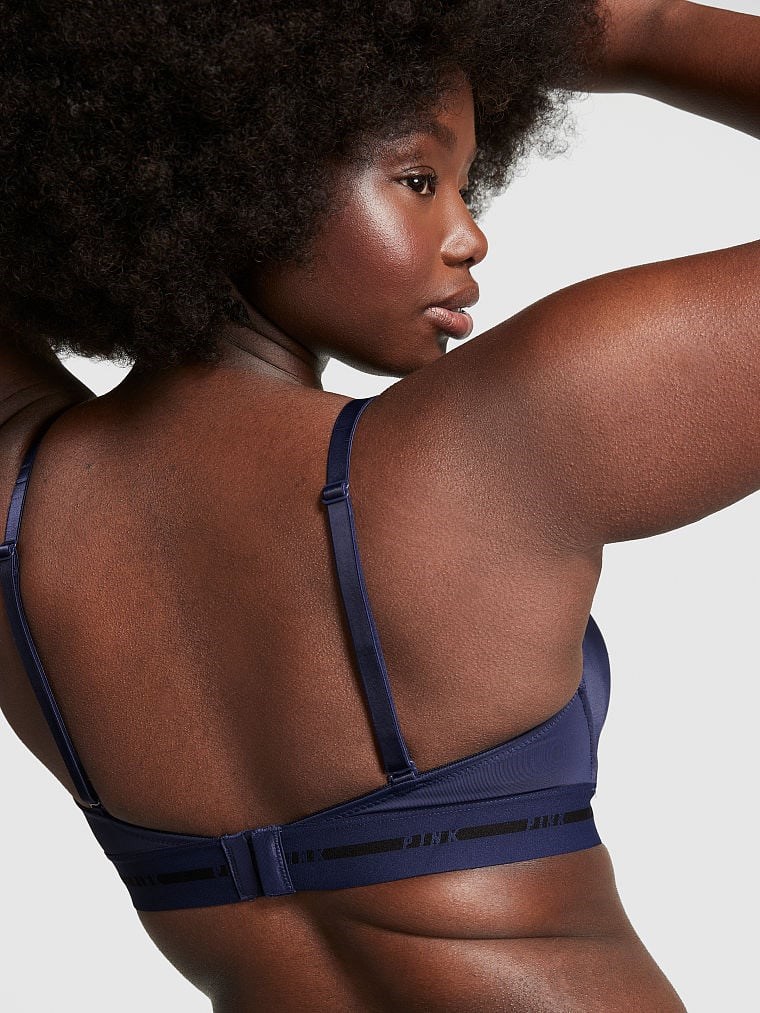 Victorias S Secret Pink Wear Everywhere Hafif Astarli Balensiz Sütyen arka görünümü