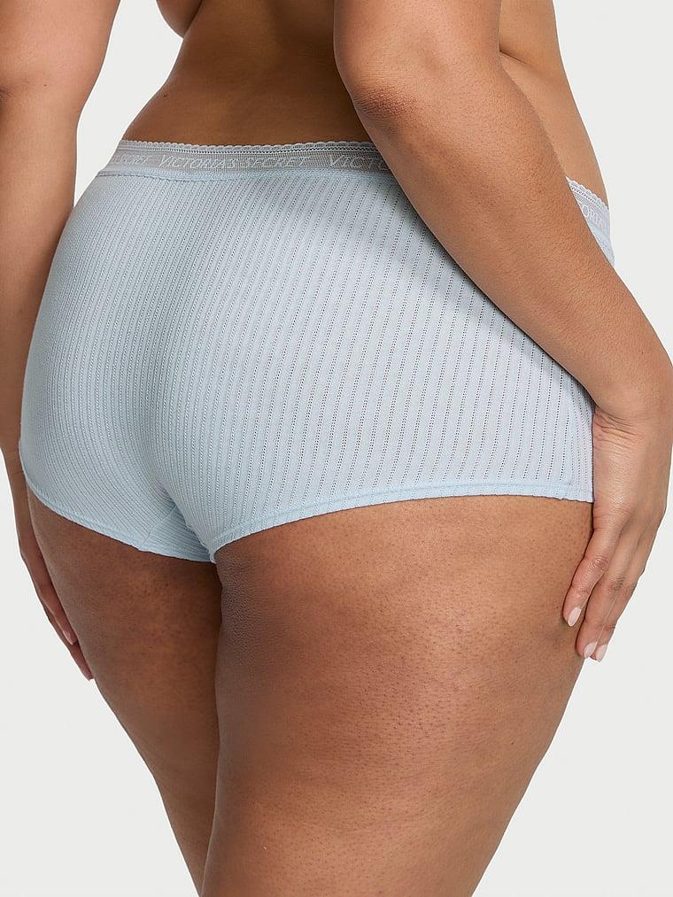 Beli Dantelli Pamuklu Boyshort Kulot arka görünümü