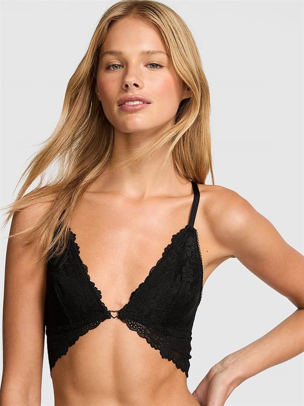 Pink Wink Lovely Dantelli Ucgen Bralet ön görünüm