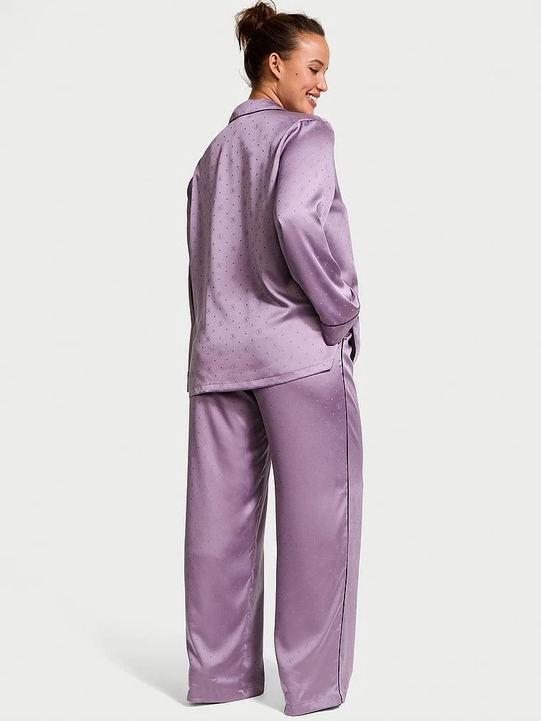 Saten Pijama Takimi arka görünüm
