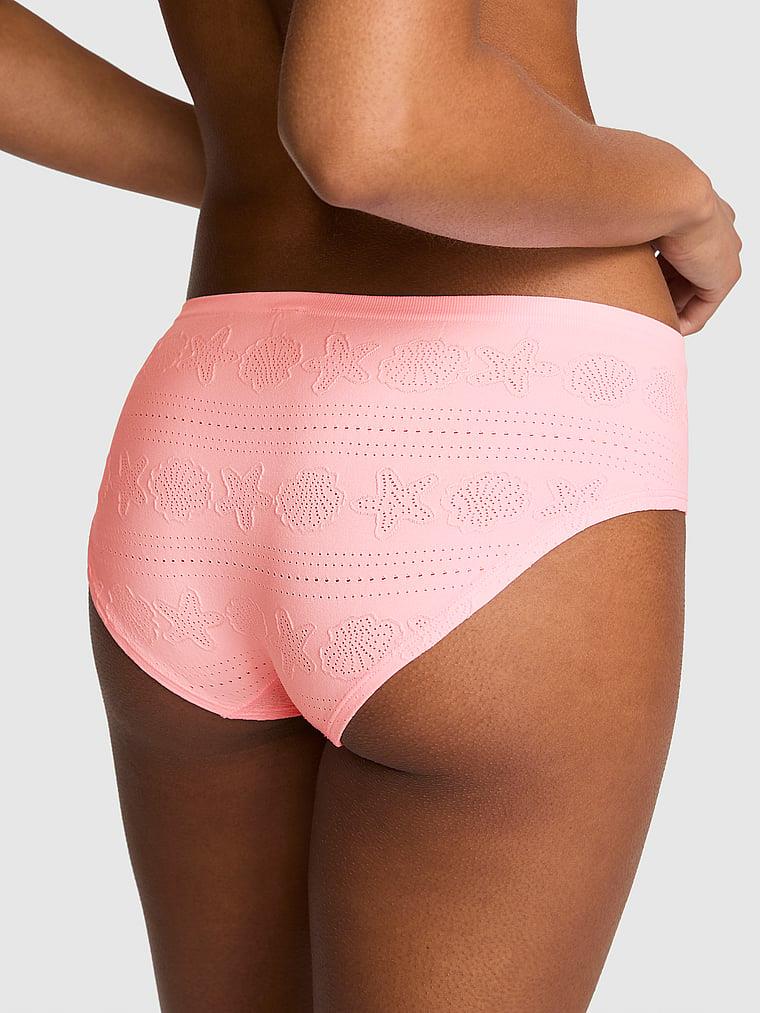 Pink Seamless Hiphugger Kulot arka görünümü