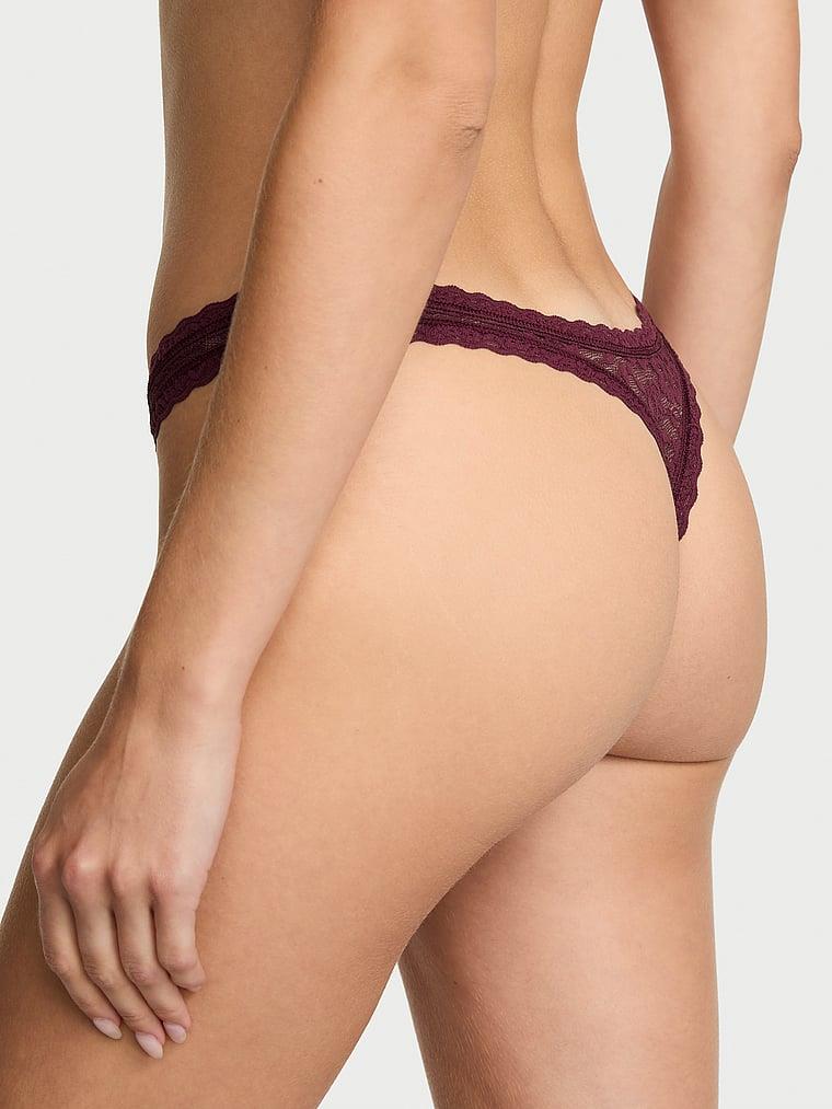 Dantelli Ultra Mini Tanga arka görünüm