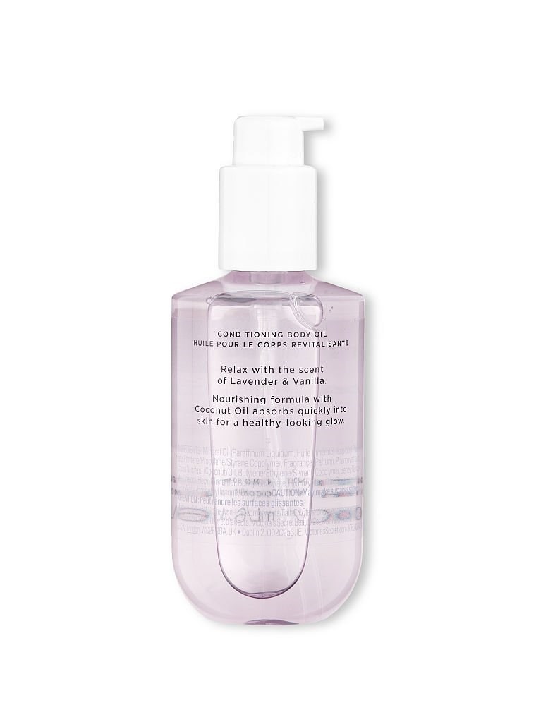 Lavender Vanilla Vücut Yagi arka görünümü