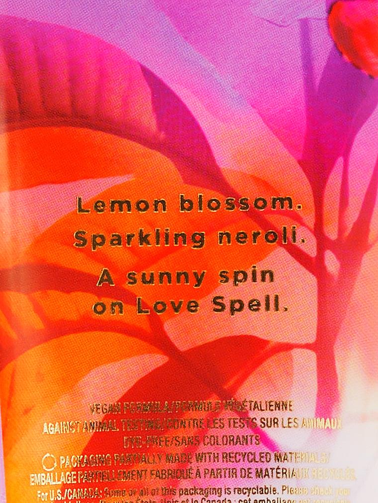 Love Spel Sol Vücut Losyonu arka görünüm