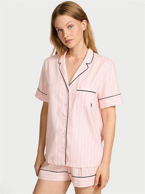 Flannel Sortlu Pijama Takimi