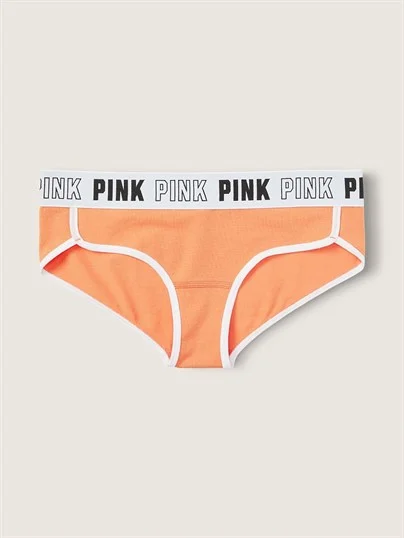 Pink Logo Hipster Kulot ön görünüm