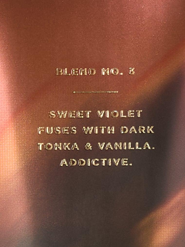 Caramel Vanilla Vücut Losyonu arka görünümü