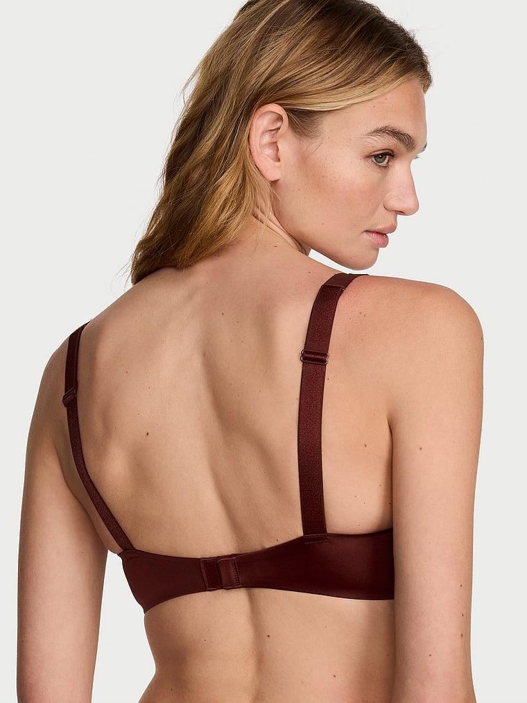 Bombshell Işıltılı Askili 2 Beden Buyuk Gosteren Push Up Sütyen arka görünüm