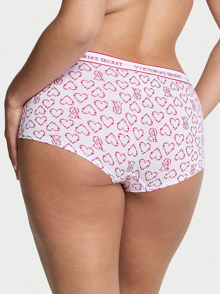 Logolu Pamuklu Boyshort Kulot arka görünüm