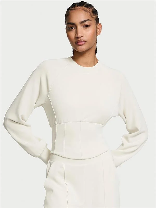 Vsx Featherweight Bisiklet Yaka Sweatshirt ön görünüm