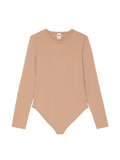 Pink Base Stretch Uzun Kollu Body ön görünüm