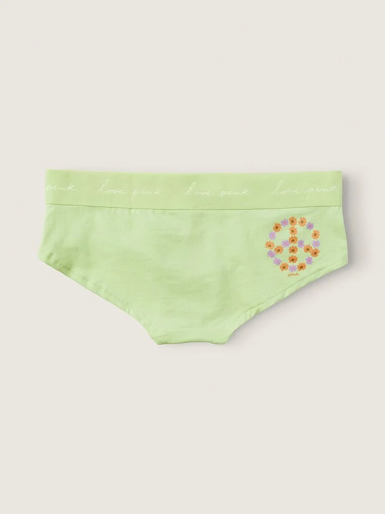 Pink Logo Hipster Kulot arka görünüm