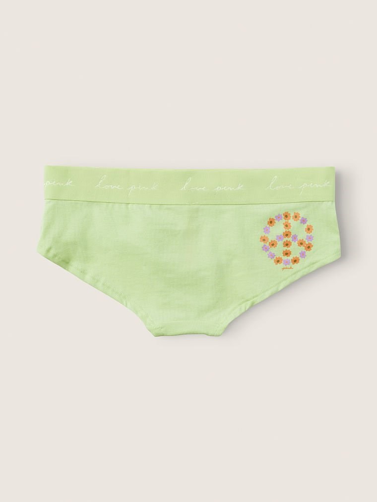 Pink Logo Hipster Kulot arka görünümü