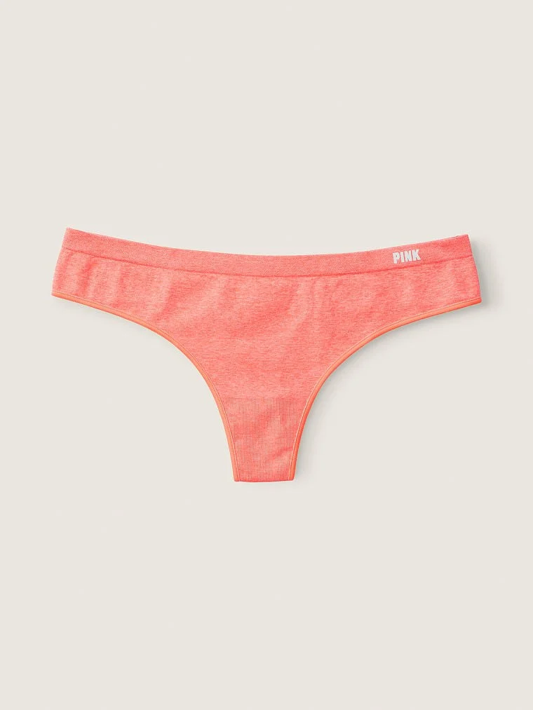 Victorias S Secret Pink Seamless Tanga arka görünüm