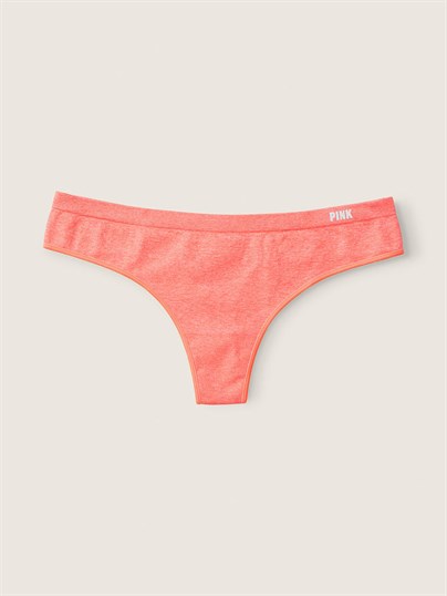 Victorias S Secret Pink Seamless Tanga