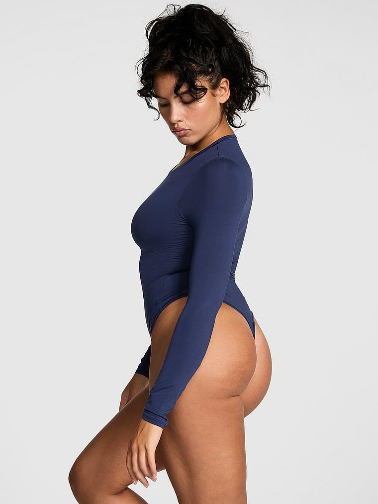 Pink Base Stretch Uzun Kollu Body arka görünümü