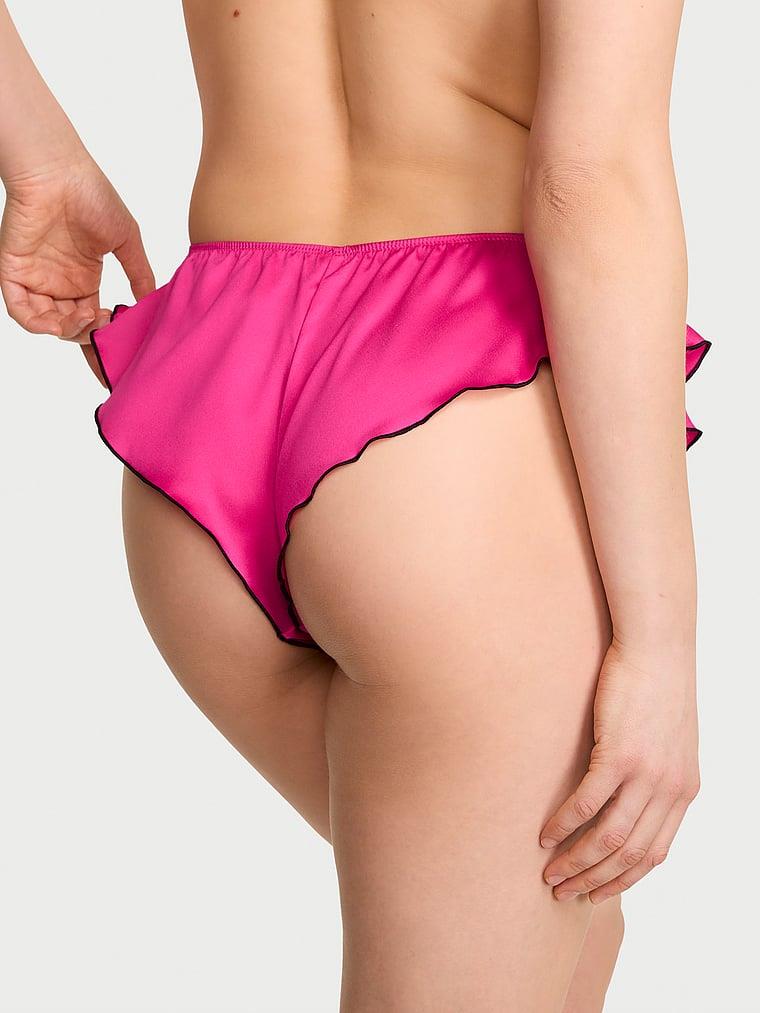 Saten Fırfırlı Cheeky Kulot arka görünümü
