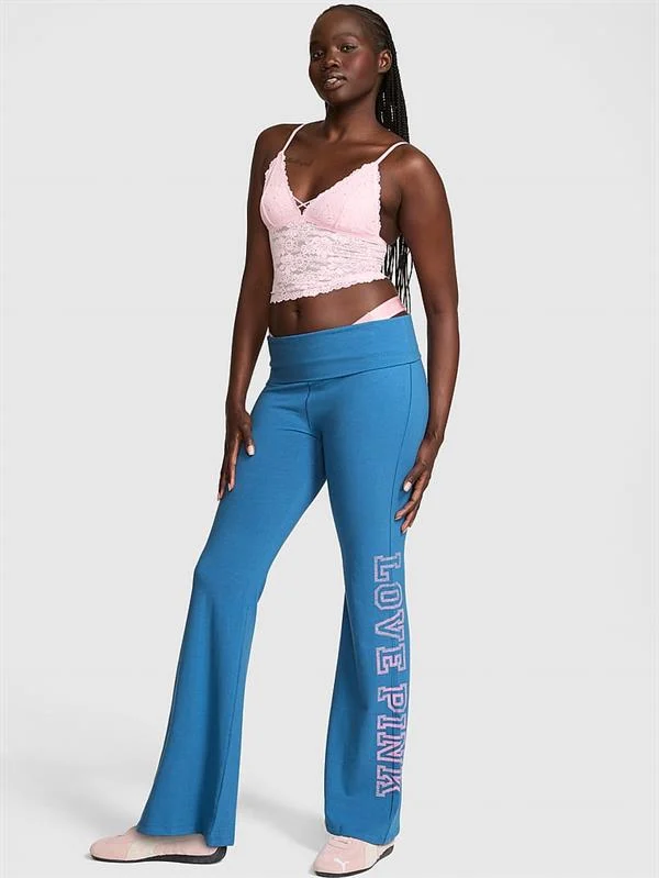 Pink All Day Beli Katlanabilen Ispanyol Paca Tayt