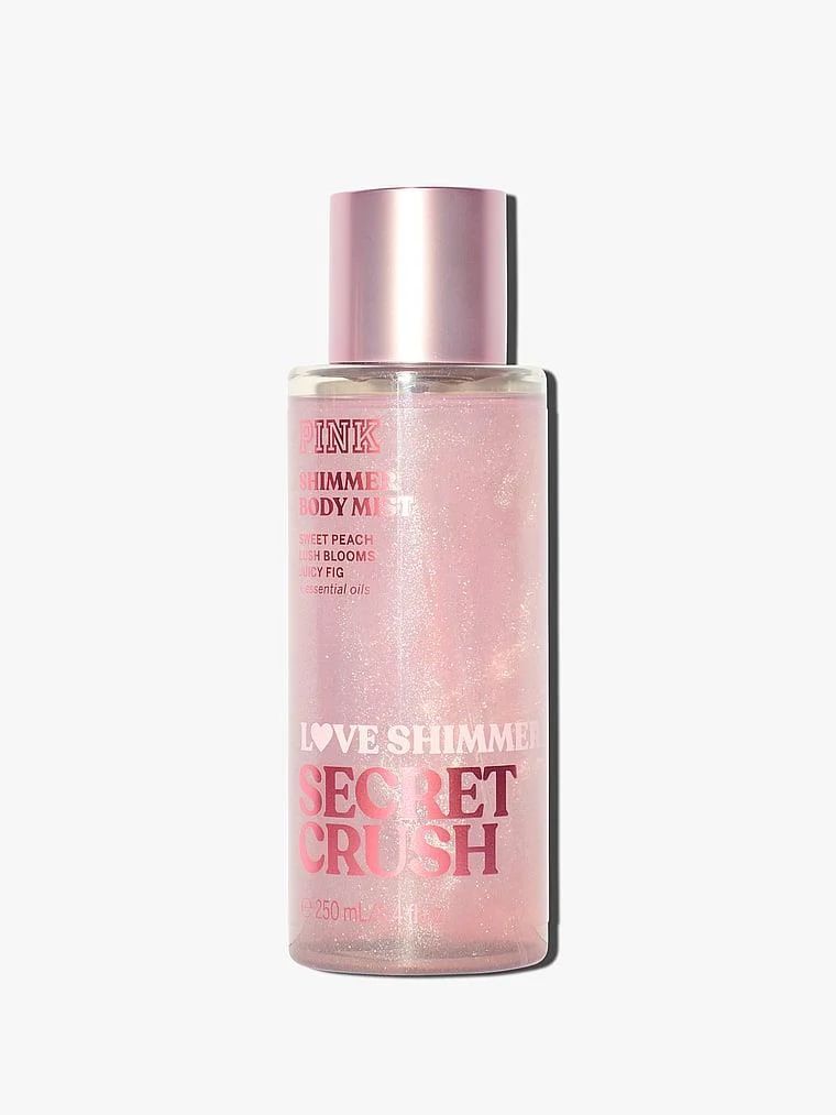 Secret Crush Işıltılı Vücut Spreyi arka görünüm