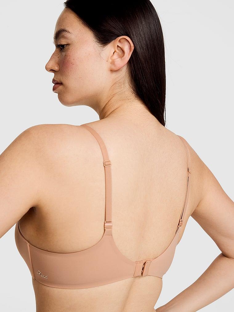 Pink Marshmallow Push Up Balensiz Rahat Sütyen arka görünüm
