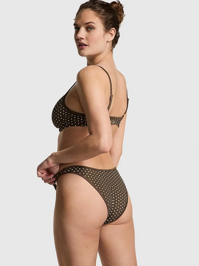 Pink Buttercup Bikini Ustu arka görünüm
