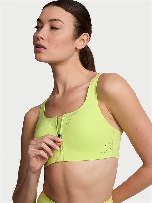 Yeni Stil! Featherweight Önden Fermuarli Maksimum Sporcu Sütyeni