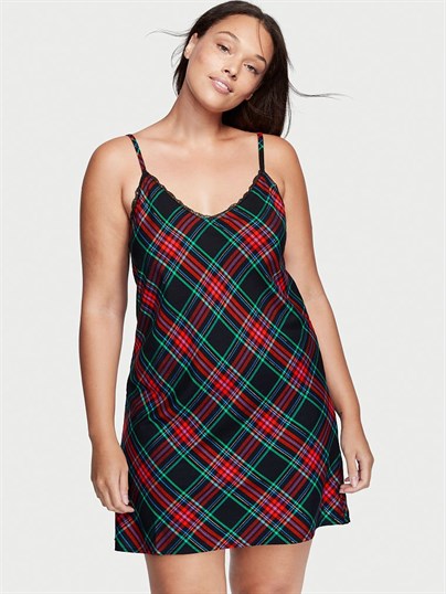 Flannel V Yaka Gecelik