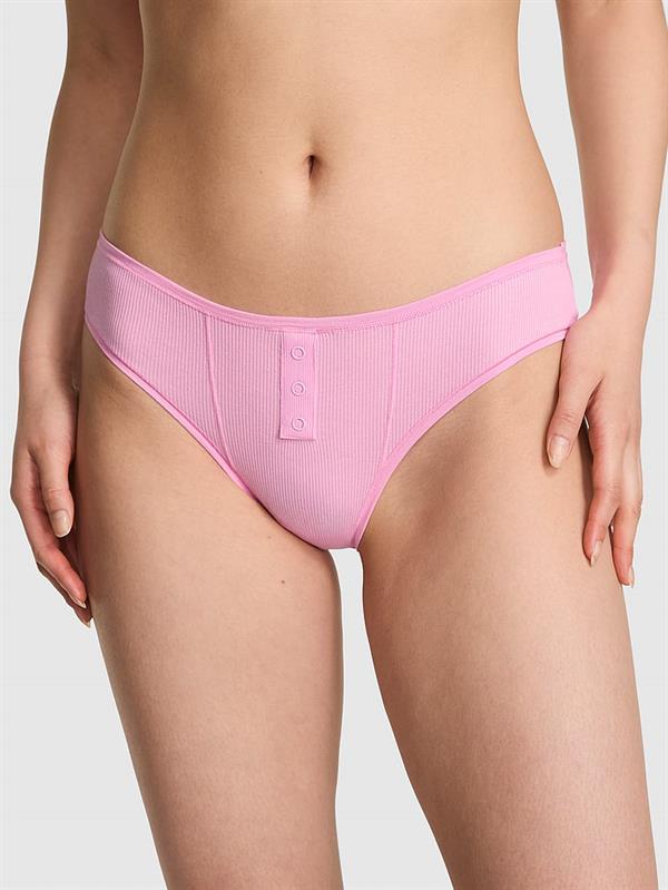 Pink Pamuklu Cheeky Kulot