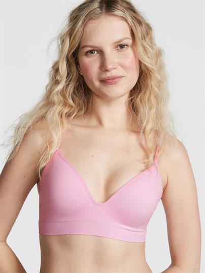 Pink Seamless Balensiz Push Up Bralet